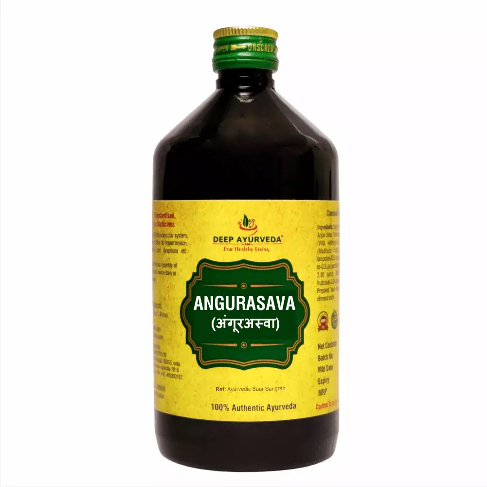Angurasava | Classical Ayurveda | 450 ml - Deep Ayurveda