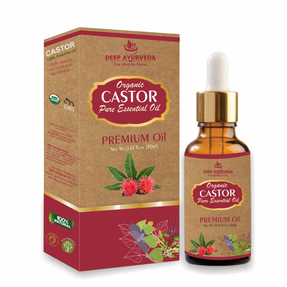 Castor Pure Essential Oil (Cinnamomum Cassia) | 100 ml - Deep Ayurveda