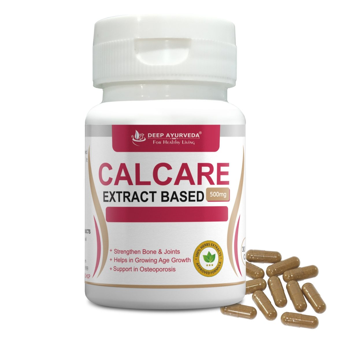 Calcare| 30 Vegan Capsule - Deep Ayurveda
