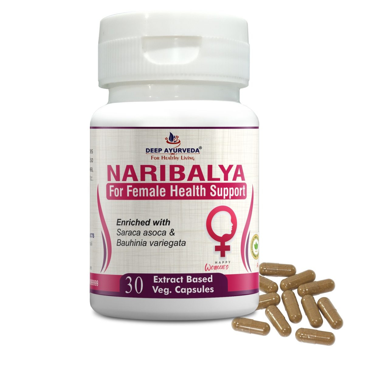 Naribalya | 30 Vegan Capsule - Deep Ayurveda