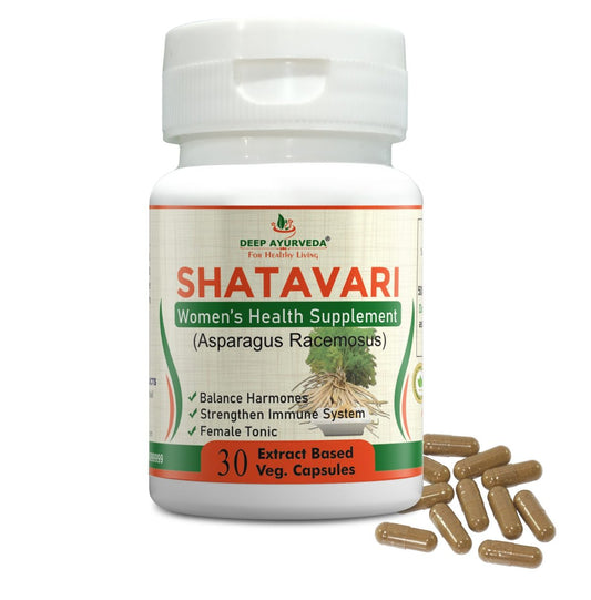 Shatavari | 30 Vegan Capsule - Deep Ayurveda