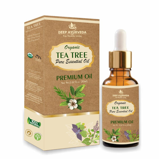 Tea Tree Pure Essential Oil (Melaleuca Alternifolia) | 20 ml - Deep Ayurveda