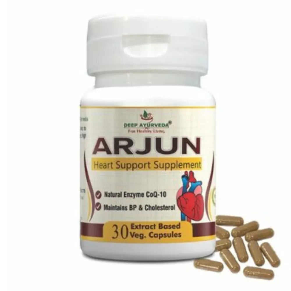 Arjun | 30 Vegan Capsule - Deep Ayurveda